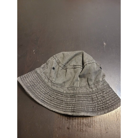 Hawaii National Fish Gray Bucket Hat Size Small Hawaiian Headwear Beach Fishing - Picture 7 of 7